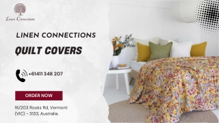 Buy Quilt Covers from Linen Connections – Style Meets Comfort
