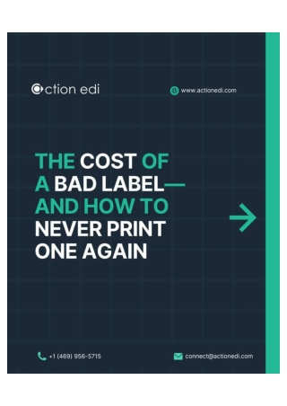 ActionEDI’s UCC-128 label automation solves it.