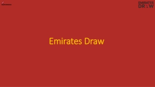 Emirates Draw PPT 80