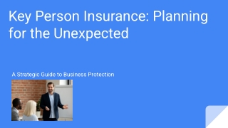 Key Person Insurance_ Planning for the Unexpected