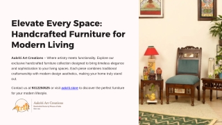 Teak Wood Furniture – Crafted for Generations, Styled for Today