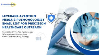 leverage avention media s pulmonologist email
