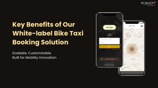 White-label Bike Taxi App Development Solution – Key Benefits & Business Advanta
