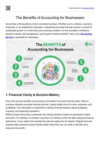 The Benefits of Accounting for Businesses