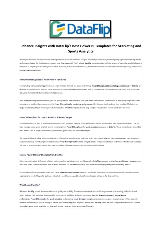 enhance i nsights with dataflip s best power