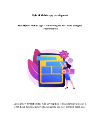 How Hybrid Mobile Apps Are Powering the Next Wave of Digital Transformation