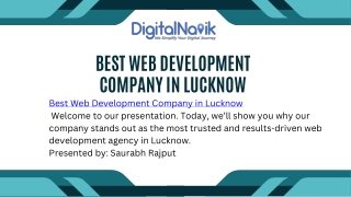 Best Web Development Company in Lucknow