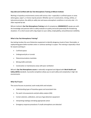stay safe and certified with gas test atmospheres