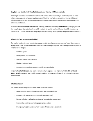 stay safe and certified with gas test atmospheres