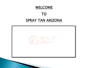 Perfect Spray Tan in Peoria, AZ | Glow with Spray Tan Arizona