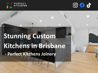 Stunning Custom Kitchens in Brisbane - Perfect Kitchens Joinery