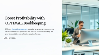 Boost Profitability with a Reliable Property Management Bookkeeping Service
