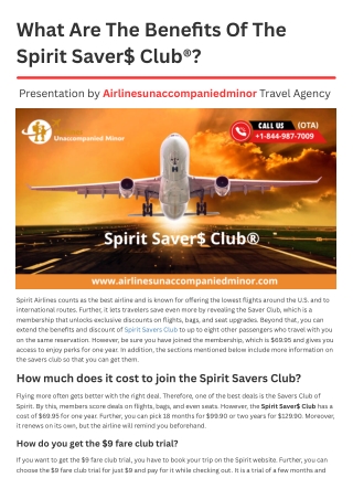 What are the benefits of the Spirit Saver$ Club®?