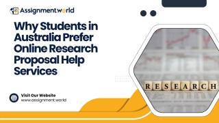 Why Students in Australia Prefer Online Research Proposal Help Services