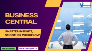 Microsoft Dynamics 365 Business Central Training in Chennai