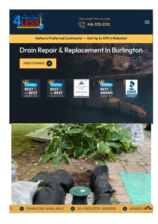 Drain Repair Burlington