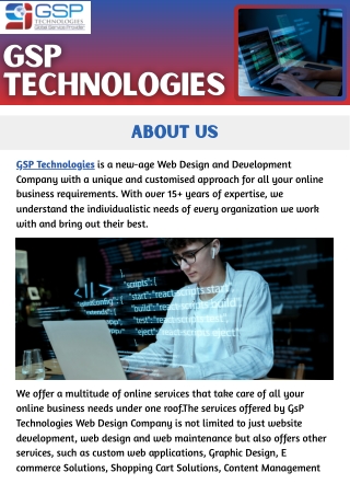 ERP & CRM by GSP Technologies