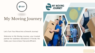 my moving journey