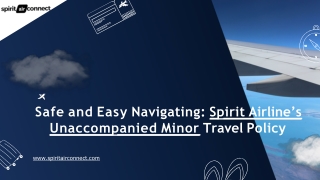 Spirit-airlines-unaccompanied-minor-travel- policy