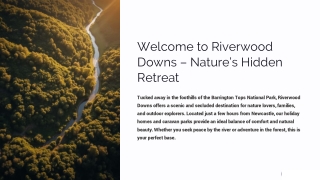 welcome to riverwood downs nature s hidden retreat