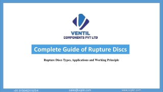 Understanding Composite Rupture Disc