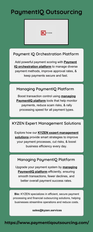 Payment IQ Orchestration Platform
