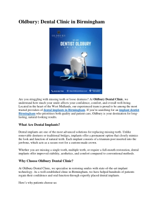 Oldbury PDF