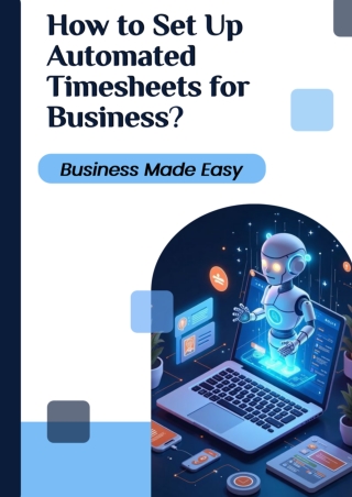 How to Set Up Automated Timesheets for Business?