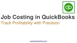 Job Costing in QuickBooks: A Step-by-Step Guide