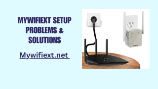 mywifiext setup problems solutions