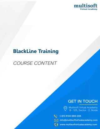 Blackline Training Course – Get Certified Online Today