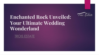 Weather-Proofing Your Dream Wedding