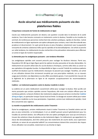 Lormétazépam 2 | En lignepharma247.org
