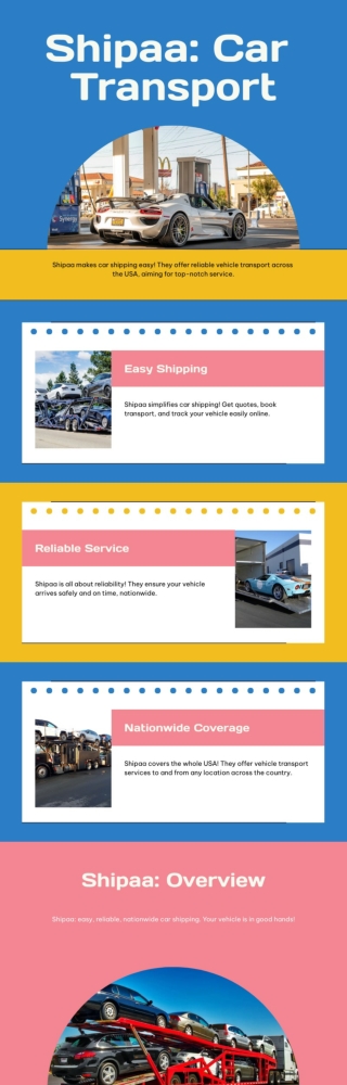 An IT-approach to ship your car
