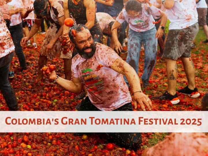 Colombia's Gran Tomatina Festival 2025