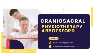 Craniosacral Therapy Physiotherapy In Abbotsford