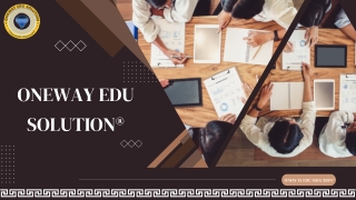 oneway edu solution