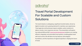 Travel-Portal-Development-For-Scalable-and-Custom-Solutions