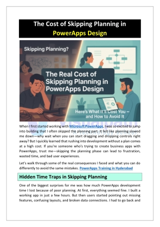 PowerApps Training in Hyderabad | Power Automate Online Training