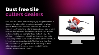tile cutter