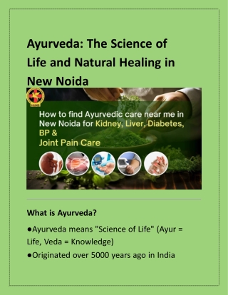 ayurveda the science of life and natural healing