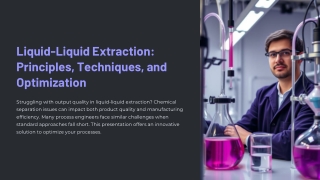 liquid liquid extraction principles techniques