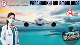 Hire World Class Air Ambulance Services in Kolkata and Guwahati with Medical Assistance by Panchmukhi