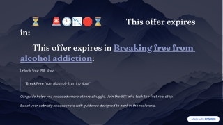 Buy alcohol recovery ebook