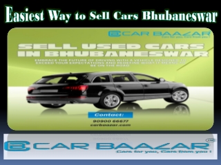 Easiest Way to Sell Cars Bhubaneswar