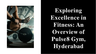 Pulse8 Gym – Premium Fitness Center Hyderabad for Strength & Wellness