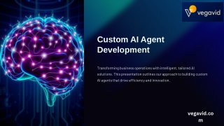 Unlock Innovation with Custom AI Agent Development Solutions