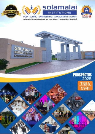 Solamalai College of Engineering E Prospectus-2025