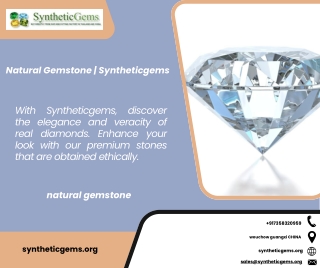 Natural Gemstone  Syntheticgems