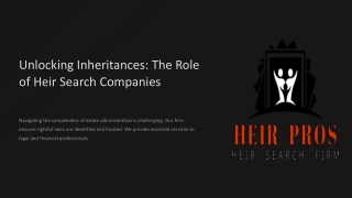 heir search companies